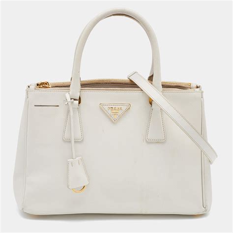 prada saffiano white bag|authentic Prada saffiano bag.